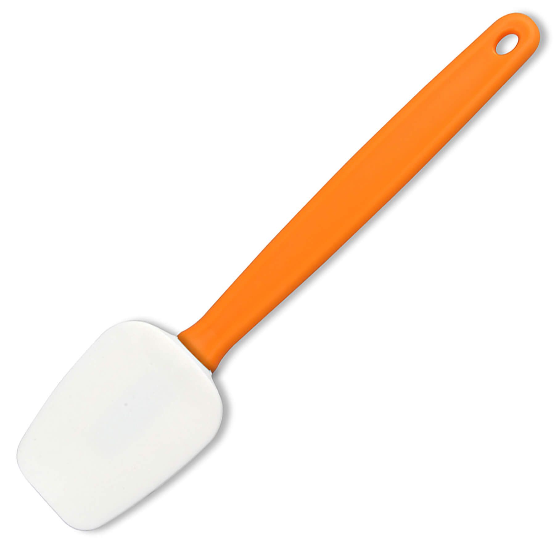 Paprika Orange Handle Blank - White Spoon